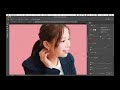 photoshop（フォトショップ）切り抜きの簡単なやり方（女性ver. 続き）【photoshop講座】【photoshop初心者】【pcちゃんねる】