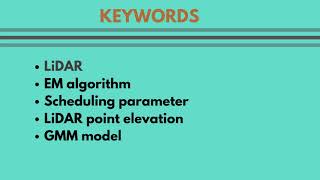 Lidar Point Cloud Classification Using Expectation Maximization Algorithm