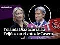 YOLANDA DÍAZ acorrala a FEIJÓO: 