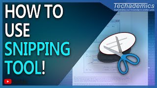 How To Use Snipping Tool in Windows 10 EASY