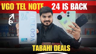 Tabhi Deal 🔥ON VGO Tel NoTe 24 | Best Budget king 👑 120HzMobile in Pakistan