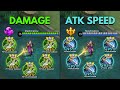 Lancelot Damage Build vs Lancelot Attack Speed Build