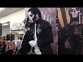 papa emeritus says hello to the children