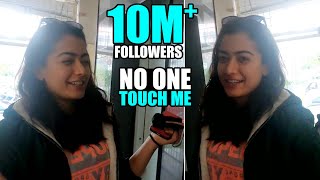 EXCLUSIVE VIDEO: Rashmika Mandanna CUTE Words Over 10Million Followers On Social Media | DC