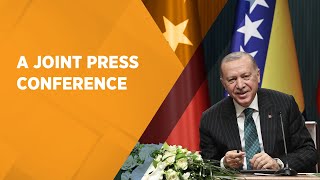 President Erdoğan held a joint press conference with Milorad Dodik