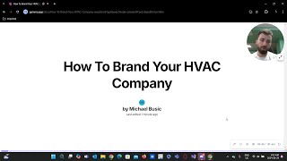 How To Brand Your HVAC Company