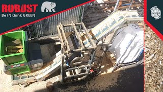 SHREDDING of WOOD WASTE material with STRONG and ROBUST SD LINE SHREDDER