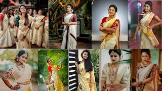 Kerala saree|| Onam Saree|| Set Mundu||Kasavu saree