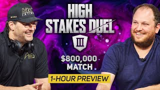 Phil Hellmuth vs. Scott Seiver | High Stakes Duel $800,000 Match