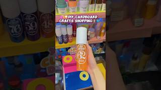 🛍️🧋DIY CARDBOARD CRAFTS SHOPPING🌟🦋