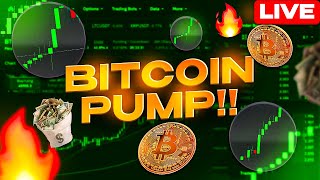 BITCOIN PUMPING!!! 94K LONG TARGET REACHED🎯!!! LIVE TRADING AND ANALYSIS!!!