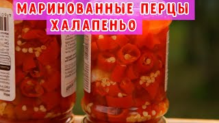 Маринованные перцы Халапеньо .