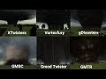 Different Gmod EF5 Tornadoes (XTwisters, Vortexfury, gDisasters, and More)