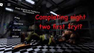 Fnaf 2 reimagined night two attempt 2 final part!