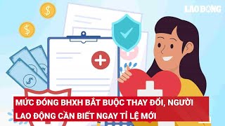 Mức đóng BHXH bắt buộc thay đổi, người lao động cần biết ngay tỉ lệ mới | Báo Lao Động