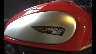 Ducati Scrambler (Fuel Tank Breather Pipes)