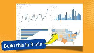 Build an interactive Tableau dashboard in 3 minutes!