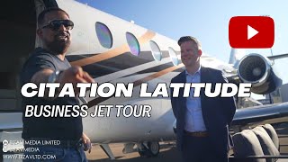 Citation Latitude Business Jet Tour