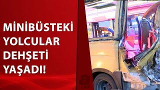 Gaziosmanpaşa'da minibüs kazası: 5 kişi yaralandı | A Haber