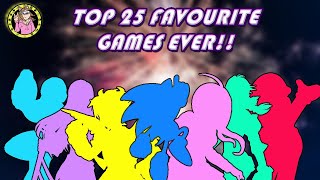 Top 25 Favourite Games Ever!! Tanookiplayer