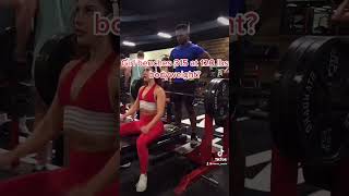 GIRL BENCHES 315 AT 120 LBS BODY WEIGHT?