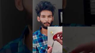 Can you blow bubbles with candy experiment 🙄😱 #shorts #rahuljuzzalpino