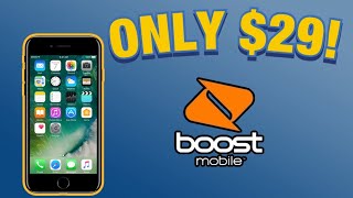 Boost Mobile IPhone 7 for Only $29 Tax Season Promo