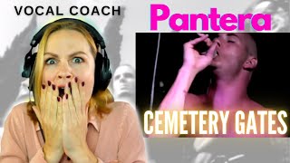 Vocal Coach Reacts to Pantera - Cemetery Gates (Official Music Video) | REACTION & ANALYSIS