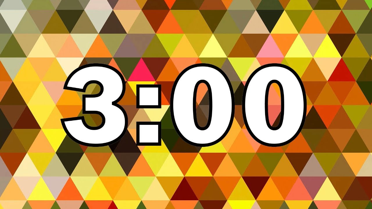 3 Minute Timer Youtube