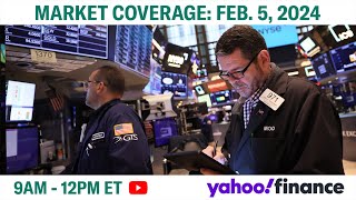 Stock market today: US stocks fall as Powell chills rate cut hopes | February 5, 2024