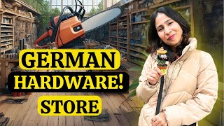 Inside German Mega-Hardware Store: Discovering Tools, Indoor-outdoor plants, DIY Enthusiasts. Munich