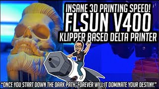 The Flsun V400 Klipper Delta: Is it Worth the Hype? Find out Here