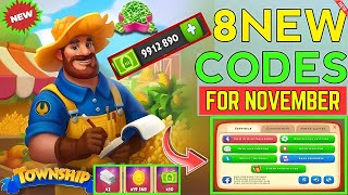 ⚠️NOVEMBER UPDATE⚠️TOWNSHIP PROMO CODES IN NOVEMBER 2024 - TOWNSHIP CODES 2024 - TOWNSHIP CODES