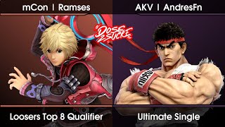 DOSE2SUCRE - 2023.01 - Ramses (Shulk) Vs. AndresFn (Ryu,Terry) SSBU Ultimate Tournament