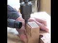 making solid wood pins with fuller countersink