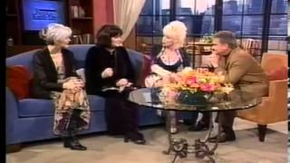 Dolly Parton, EmmyLou Harris  Linda Ronstadt on Regis 25-3-99