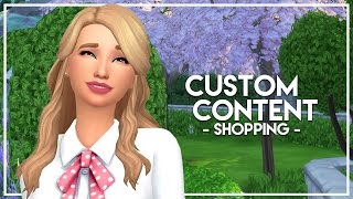 The Sims 4: Custom Content Shopping - EXPOSED!