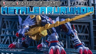 【デジモン】クゥ―ッ！狼が剣を咥えるって……クゥーッ！大正解！！！！「Figure-rise Standard Amplified メタルガルルモン」を紹介！