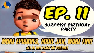 Jan Remastered || Surprise Birthday Party || Official Urdu Cartoon || S01 E11