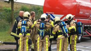 Gasleiding geraakt tijdens bodemonderzoek in Zwolle