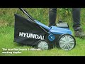 a cordless dethatcher and scarifier by hyundai get a vibrant lawn for summer