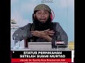 STATUS PERNIKAHAN SETELAH SUAMI MURTAD - Ustadz Dr. Syafiq Riza Basalamah, MA