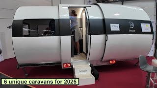 6 unique caravans for 2025