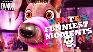 COCO | Funniest DANTE "The Loveable Dog" Moments - Disney Pixar Animation