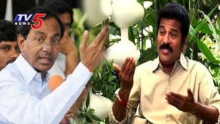 CM KCR is Not as Great as NTR to Not Get Failed | Revanth Reddy | TV5 News