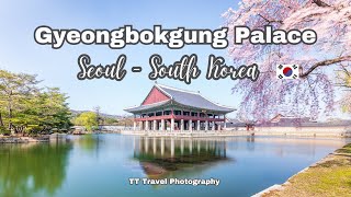 Gyeongbokgung Palace Seoul / Street food Korea Gwangjang Market /Ssamziegil Insadong