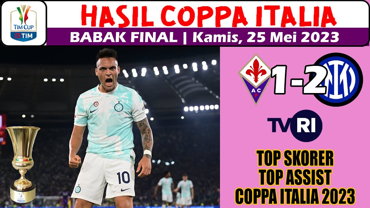 Hasil Final Coppa Italia Tadi Malam ~ Fiorentina Vs Inter Milan Piala ...