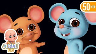 Do Chuhe The Mote Mote | दो चूहे थे  | hindi poem | hindi rhymes for children by jugnu Kids