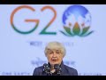 Treasury Secretary Janet Yellen on China's Growth, Recession Risks, Inflation