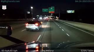 BigRigTravels LIVE | Gary, IN to Chicago, IL (4/24/23 5:03 AM)